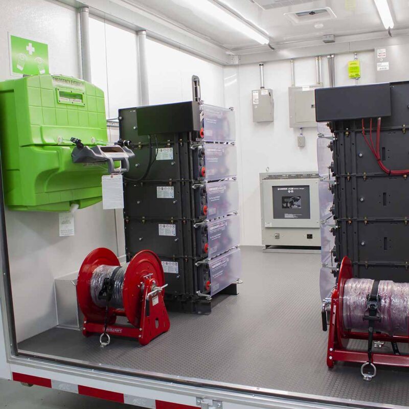 Mobile Power System Ash Battery Systems